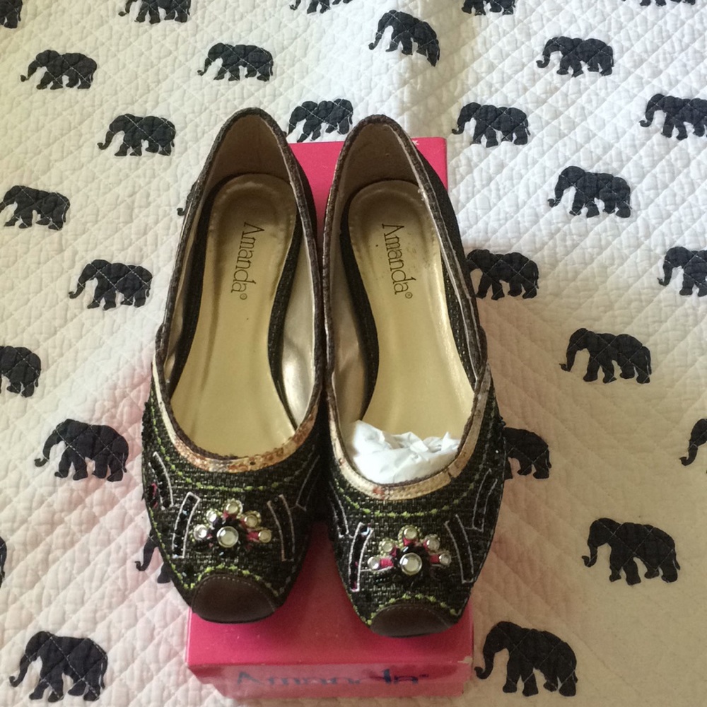 Embroidered Flats